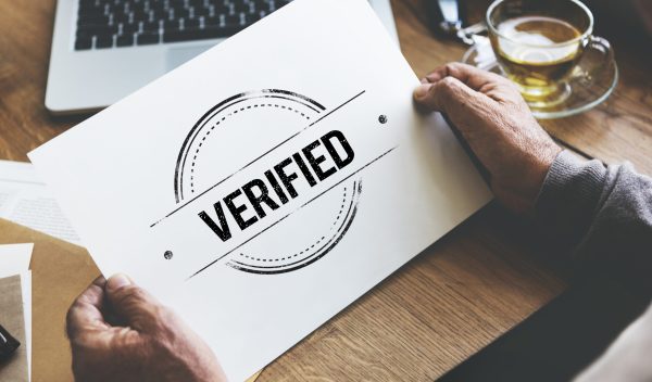 Verified Certified Affirm Authorised Approve Concept